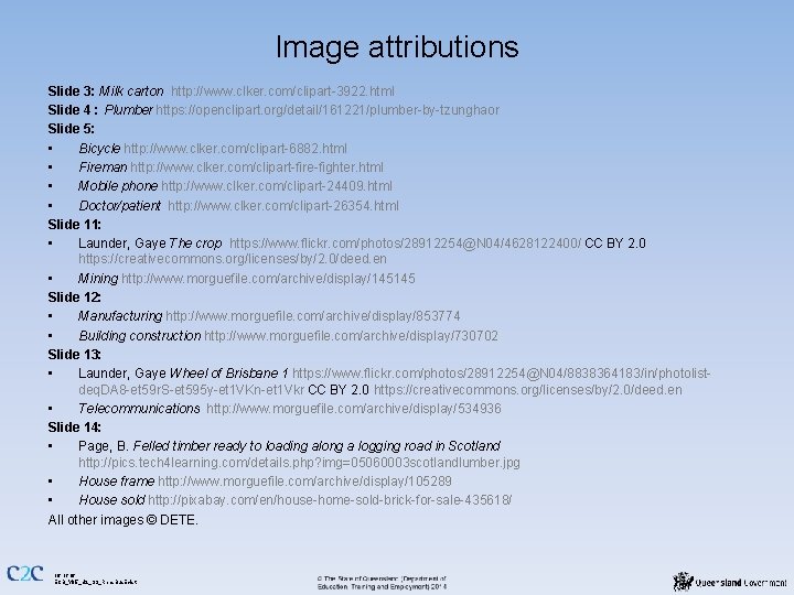 Image attributions Slide 3: Milk carton http: //www. clker. com/clipart-3922. html Slide 4 :