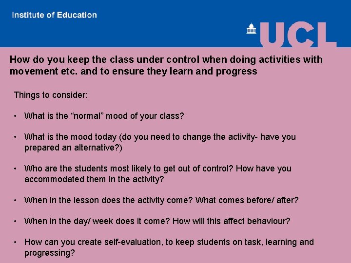 Building Classroom Relationships 1 How can you build