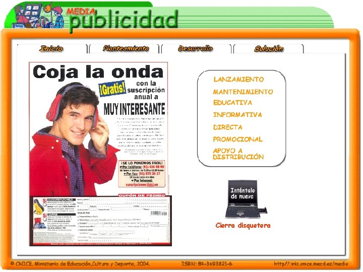Cierra disquetera 