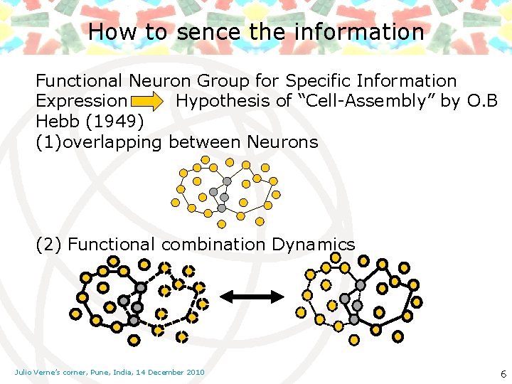 How to sence the information Functional Neuron Group for Specific Information Expression Hypothesis of