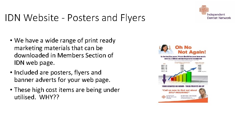 IDN Website - Posters and Flyers • We have a wide range of print