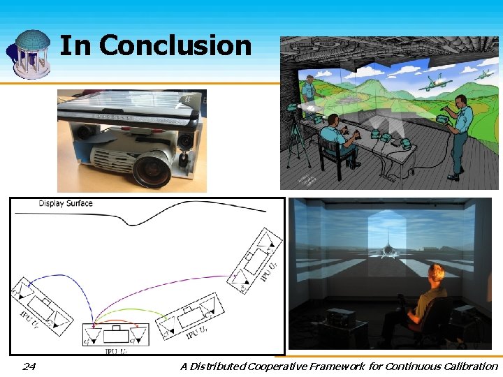 In Conclusion 24 A Distributed Cooperative Framework for Continuous Calibration 