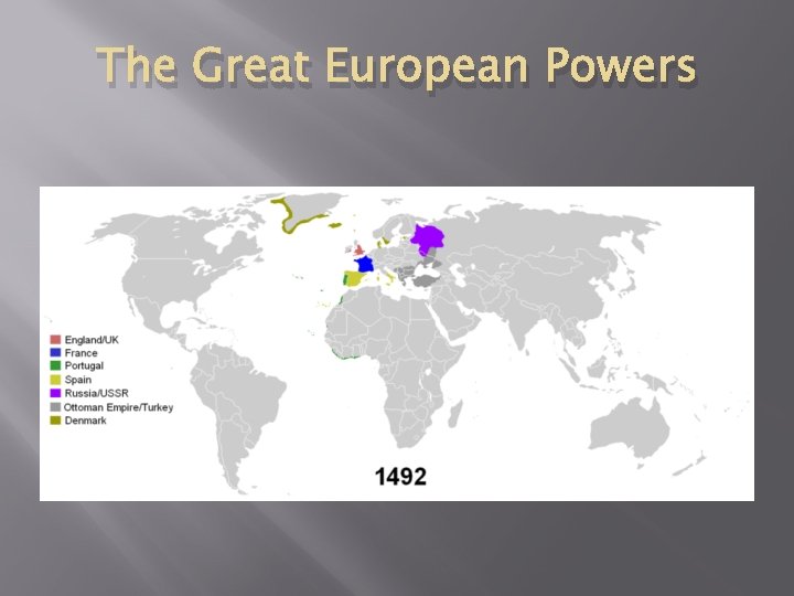 The Great European Powers 