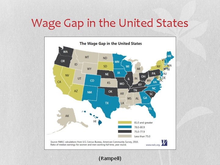 Wage Gap in the United States (Rampell) 