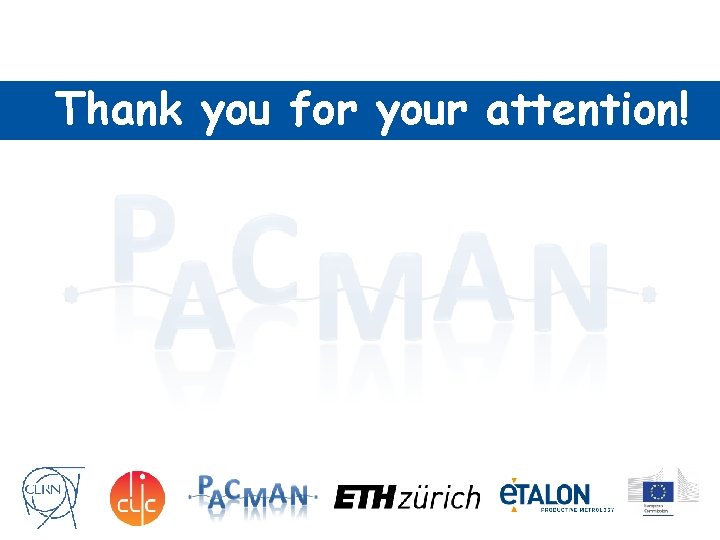 Thank you for your attention! 