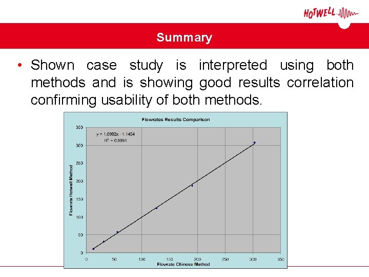 Summary • Shown case study is interpreted using both methods and is showing good Summary • Shown case study is interpreted using both methods and is showing good