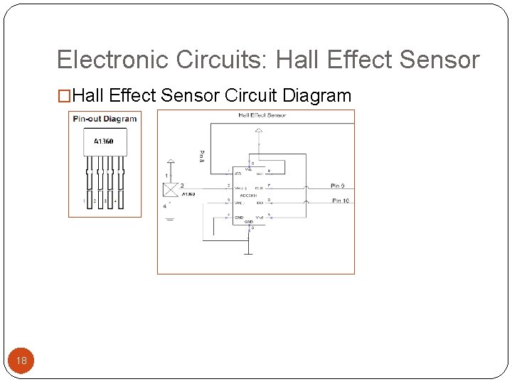 Electronic Circuits: Hall Effect Sensor �Hall Effect Sensor Circuit Diagram 18 