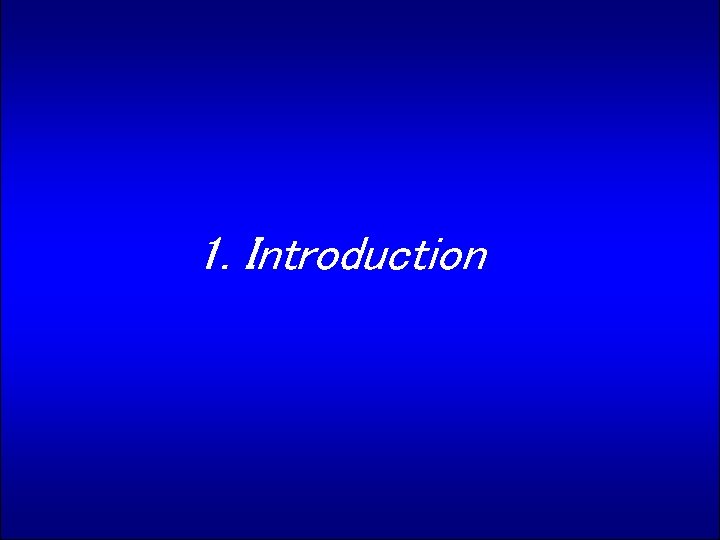 1. Introduction 