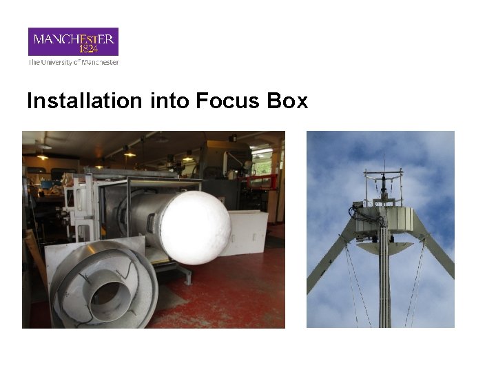 Installation into Focus Box 