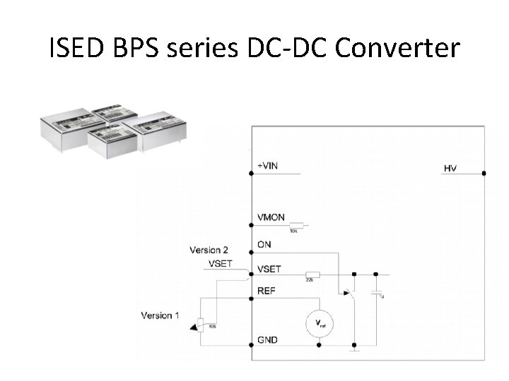 ISED BPS series DC-DC Converter 