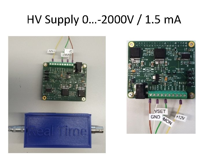 HV Supply 0…-2000 V / 1. 5 m. A 