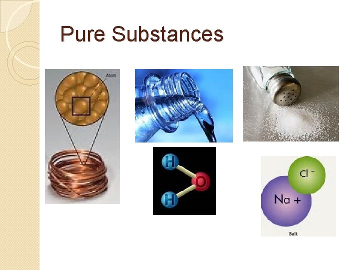 Pure Substances 