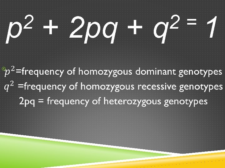 2 p + 2 pq + 2 = q 1 