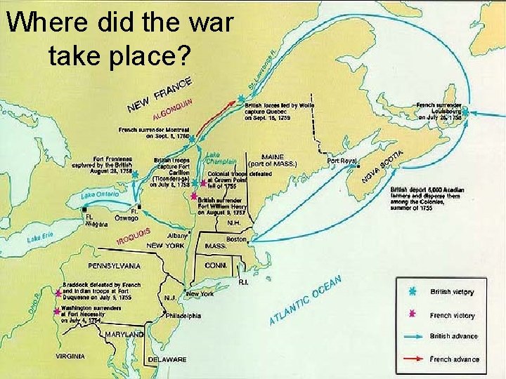 Where did the war take place? 