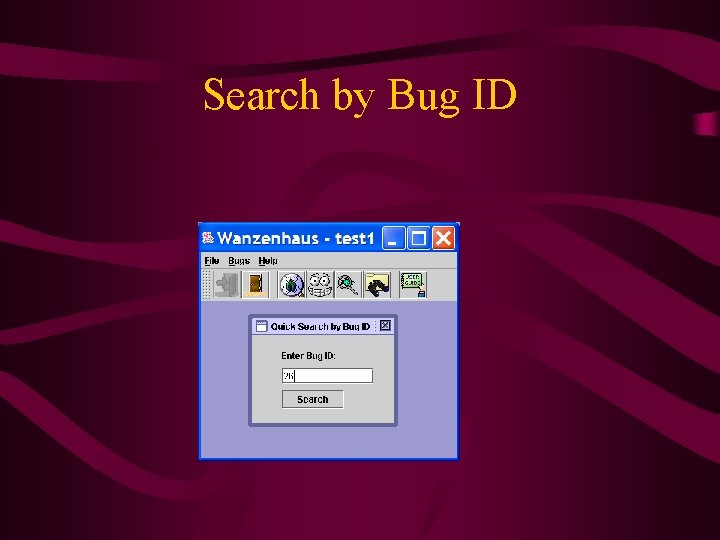 Search by Bug ID 