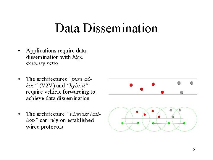 MDDV A MobilityCentric Data Dissemination Algorithm for Vehicular
