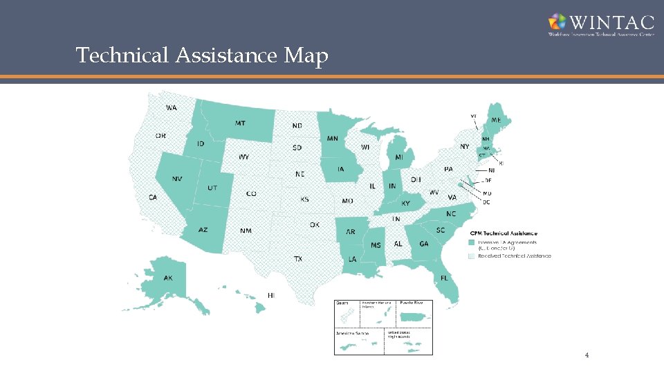 Technical Assistance Map 4 
