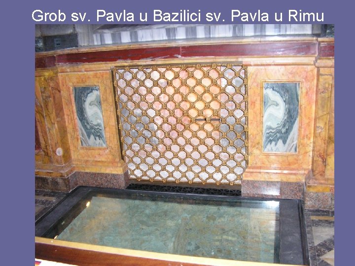Grob sv. Pavla u Bazilici sv. Pavla u Rimu 