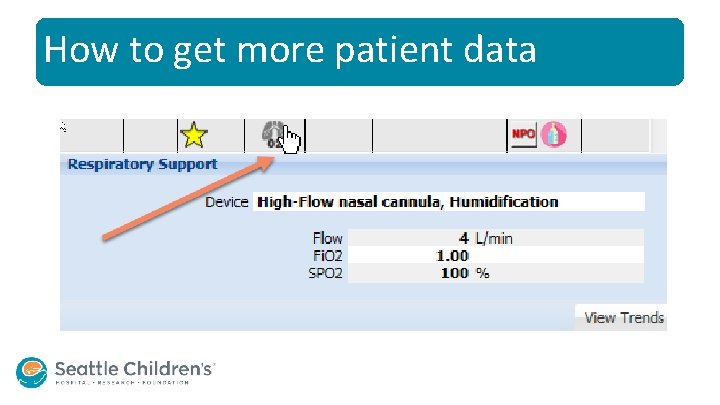 How to get more patient data 