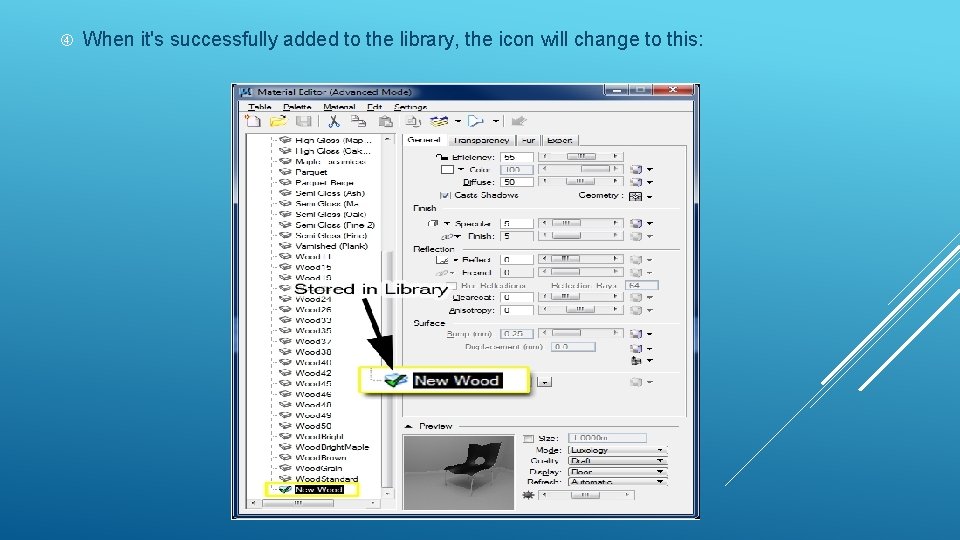  When it's successfully added to the library, the icon will change to this: