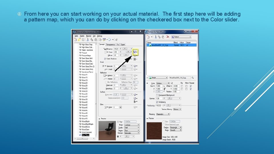  From here you can start working on your actual material. The first step