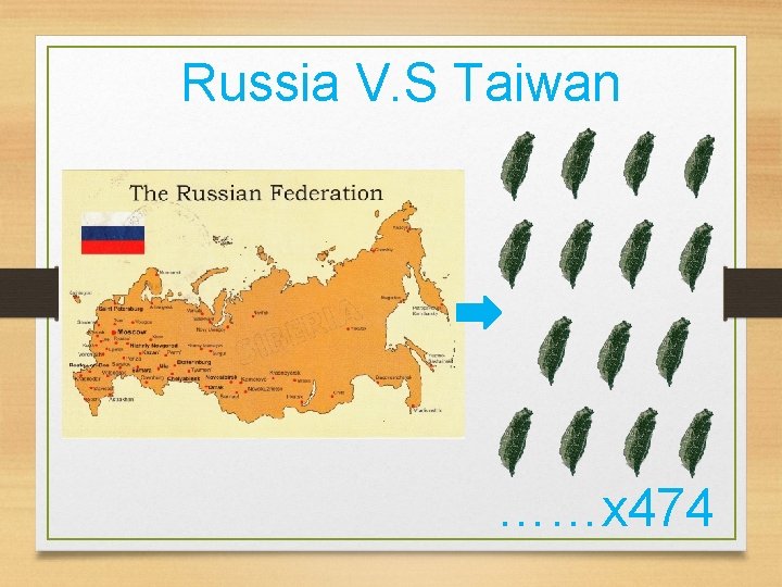 Russia V. S Taiwan ……x 474 