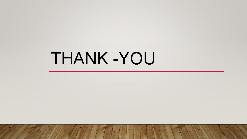 THANK -YOU 