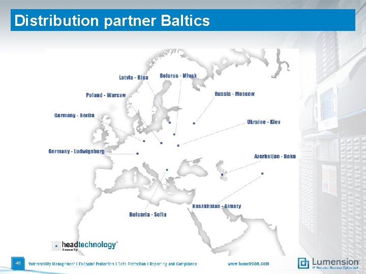 Distribution partner Baltics 41 