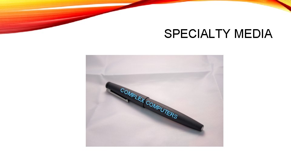 SPECIALTY MEDIA CO MP L EX CO MP UT ER S 