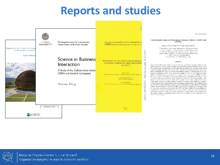 Reports and studies 20 