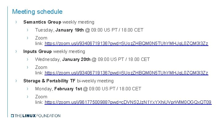 Meeting schedule › › › Semantics Group weekly meeting › Tuesday, January 19 th