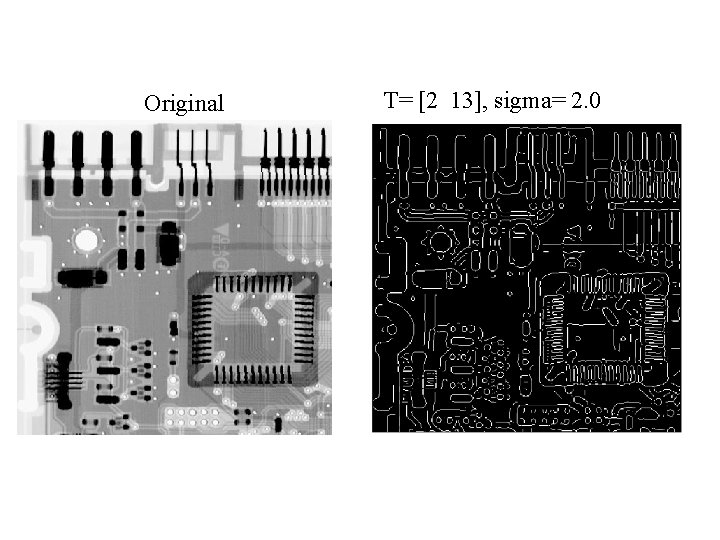 Original T= [2 13], sigma= 2. 0 