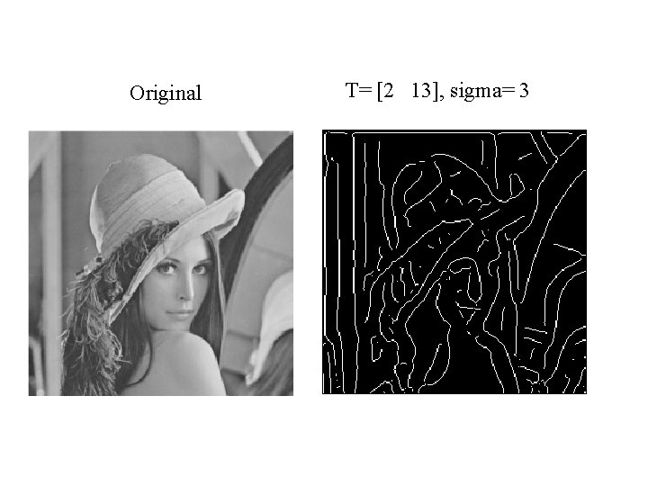 Original T= [2 13], sigma= 3 