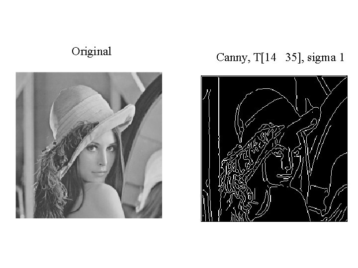 Original Canny, T[14 35], sigma 1 