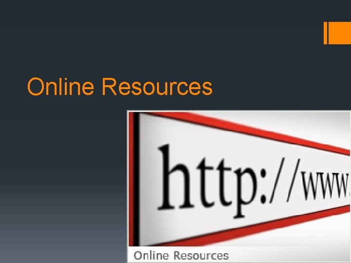 Online Resources 