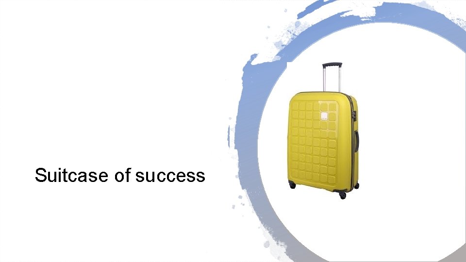 Suitcase of success 