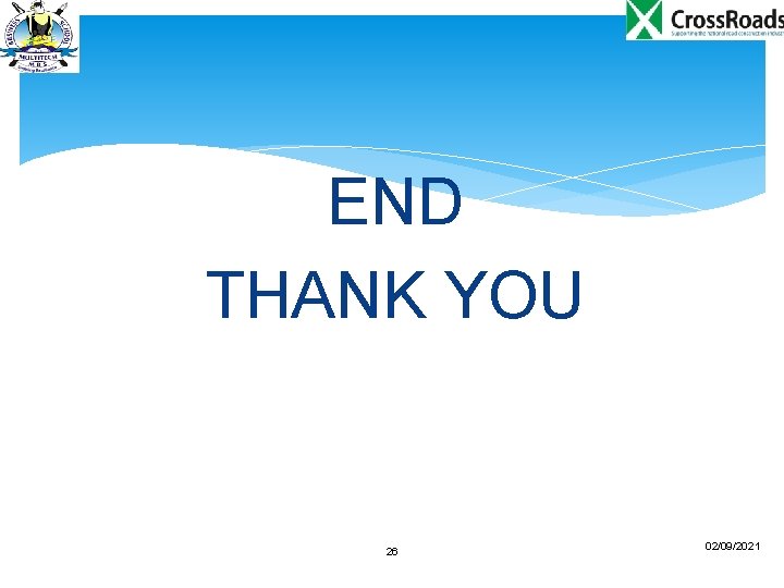 END THANK YOU 26 02/09/2021 