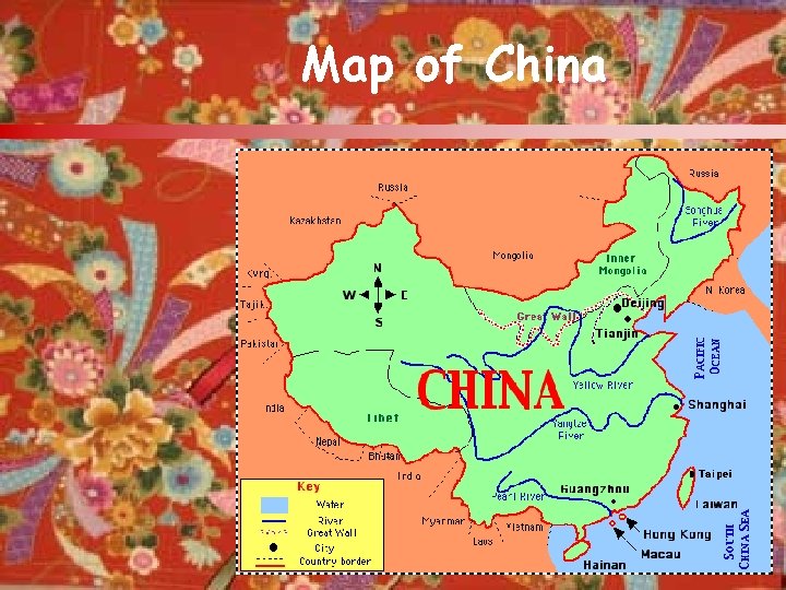 Map of China 