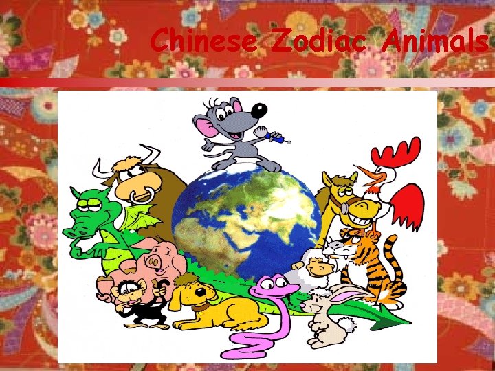 Chinese Zodiac Animals 