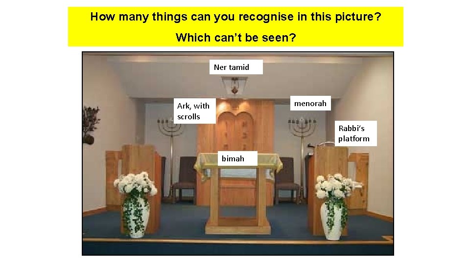 How many things can you recognise in this picture? Which can’t be seen? Ner