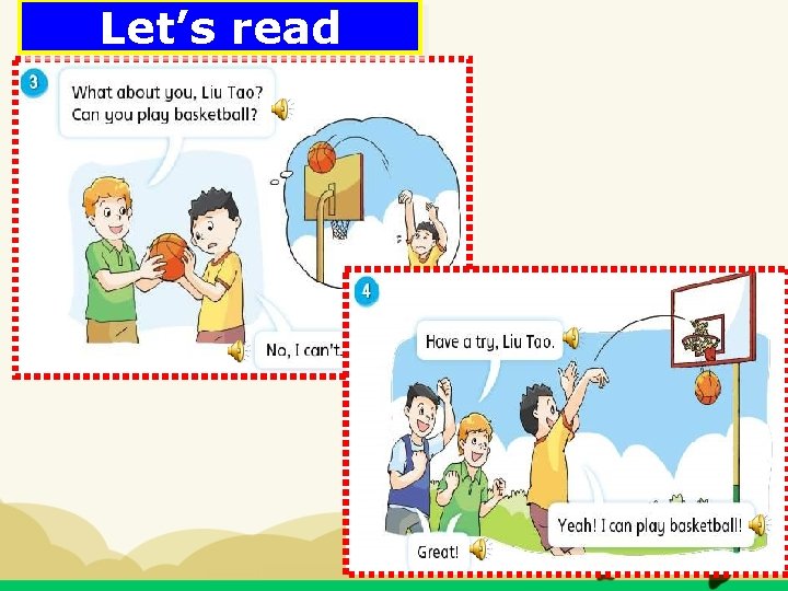 4 A Unit 4 I can play basketball
