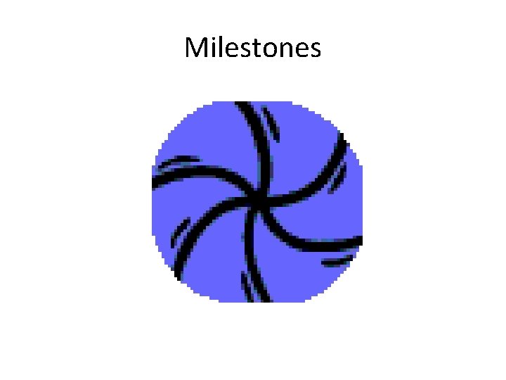 Milestones 