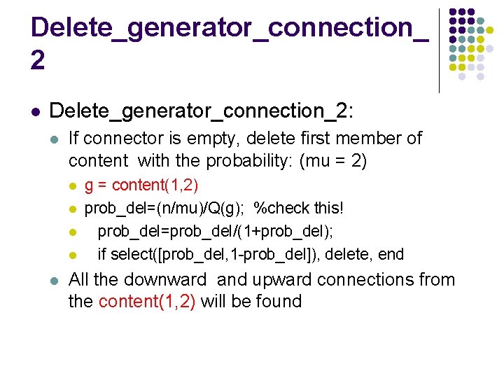 Delete_generator_connection_ 2 l Delete_generator_connection_2: l If connector is empty, delete first member of content