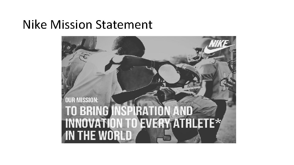 Nike Mission Statement 