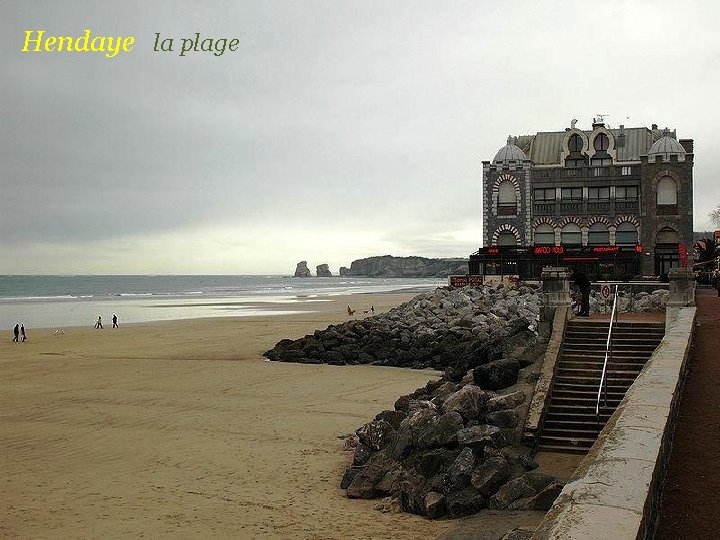 Hendaye la plage 