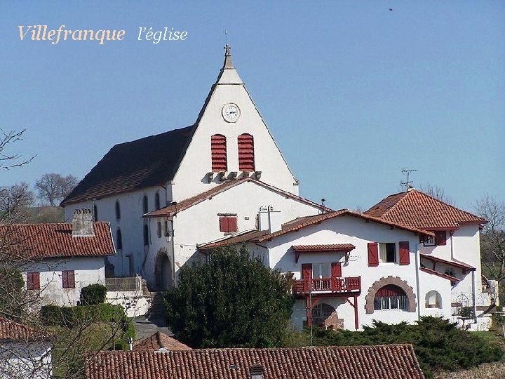 Villefranque l’église 