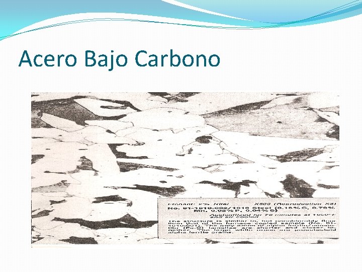 Acero Bajo Carbono 