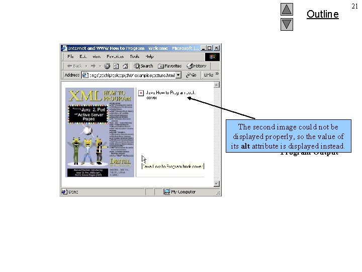 Outline The second image could not be displayed properly, so the value of its