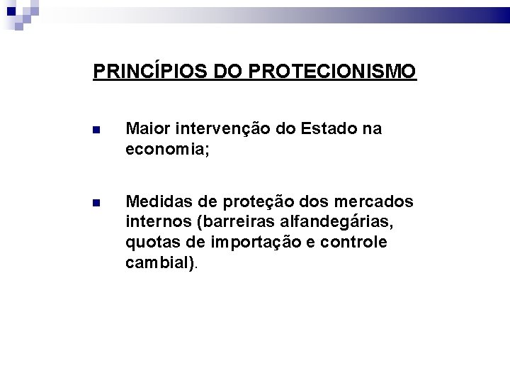 Liberalismo Protecionismo Liberalismo Moderno Prof Viviam Ester de
