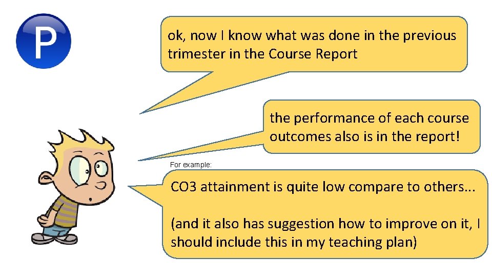 ok, now I know what was done in the previous trimester in the Course